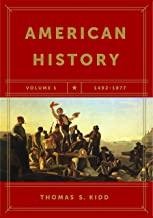 American History, Volume 1: 1492-1877