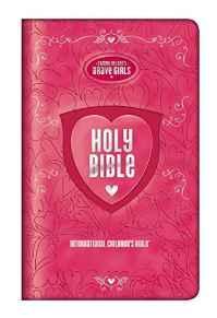 ICB, Tommy Nelson's Brave Girls Devotional Bible, Leathersoft, Pink: International Children's Bible