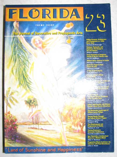 Florida Theme Issue The Journal Of Decorative And Propaganda Arts