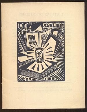 Le Sablier. Ex libris. Frans Masereel