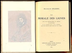 La Morale des Lignes. Avec des Reproductions de Dessins de Rouveyre et un Portrait par A. de la G...