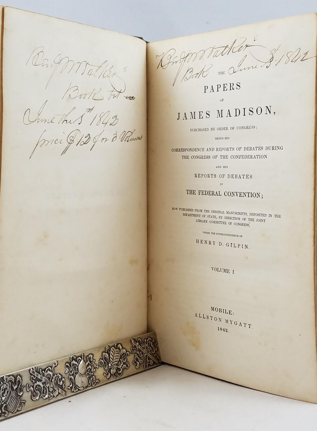 james madison essay