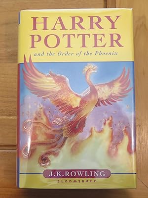 Harry potter and the order of the phoenix book cover