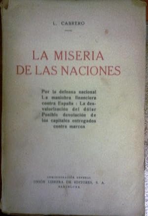 LA MISERIA DE LAS NACIONES