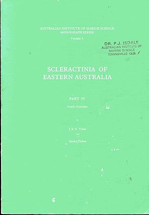 Scleractinia of Eastern Australia. Volume 3, Part II. Families fauiidae trachyphylliidae: VOLUME ...