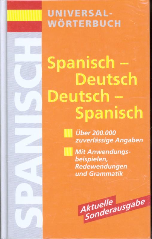 Spanisch-Deutsch / Deutsch-Spanisch