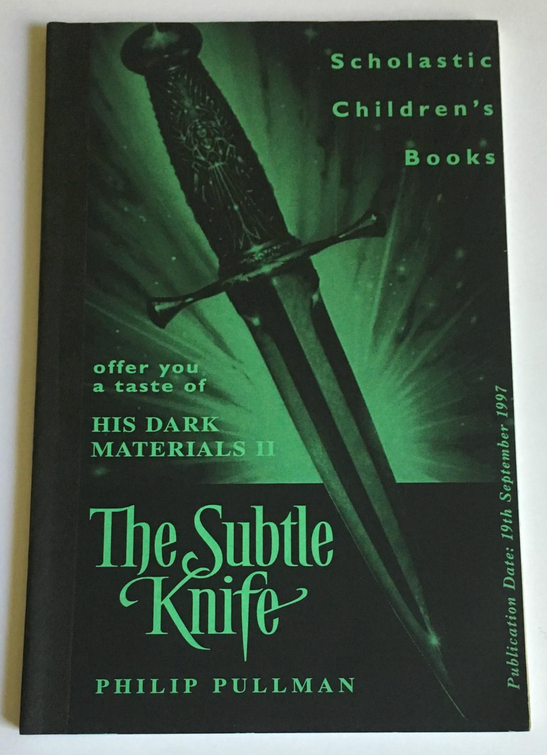 The Subtle Knife by Philip Pullman The Subtle Knife by Philip Pullman
