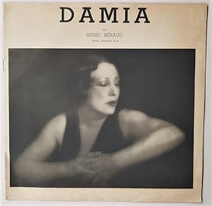 Damia. Photos Germaine Krull.