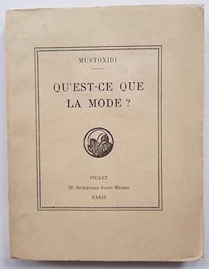 Qu'est ce que la mode?