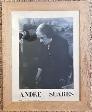 Portrait d' André Suares. Photographie originale.