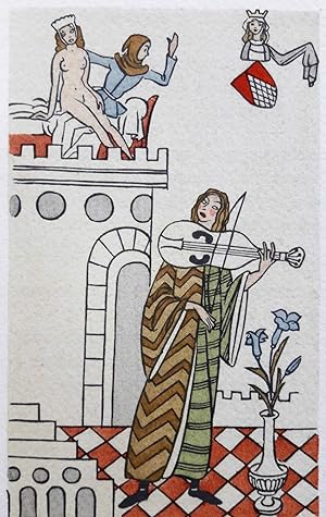 Florilège de la poésie amoureuse du XIIe au XVIIIe siècle. Illustrations de Sylvain Sauvage. Tome...