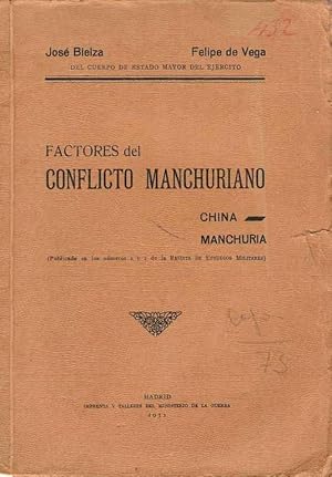 FACTORES DEL CONFLICTO MANCHURIANO. CHINA. MANCHURIA