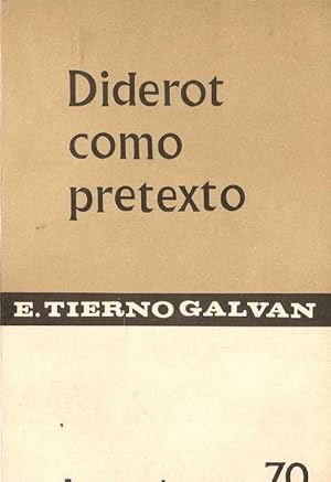 DIDEROT COMO PRETEXTO