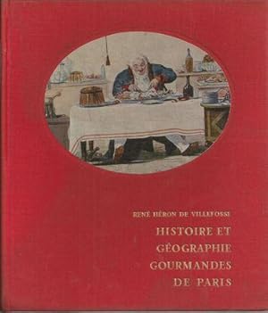 HISTOIRE ET GÉOGRAPHIE GOURMANDES DE PARIS