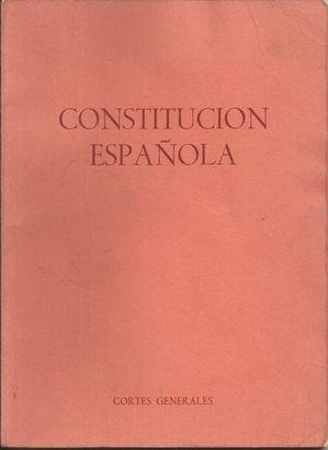 CONSTITUCIÓN ESPAÑOLA