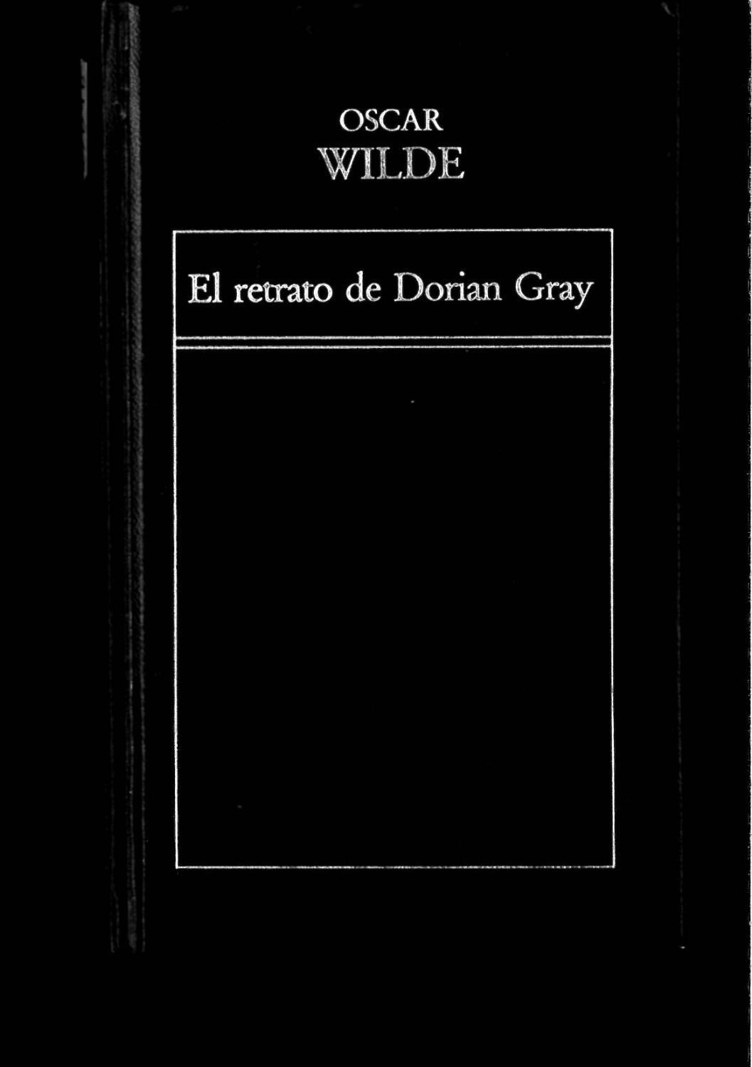 El retrato de Dorian Gray - Oscar Wilde