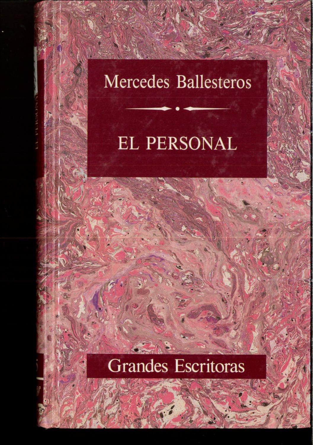 El personal - Mercedes Ballesteros Gaibrois
