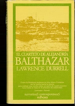 Balthazar (EL CUARTETO DE ALEJANDRIA): LAWRENCE DURRELL