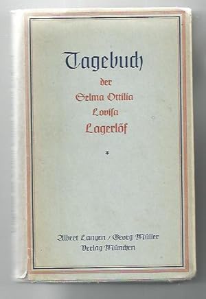 Tagebuch Der Selma Ottilia Louisa Lagerlof