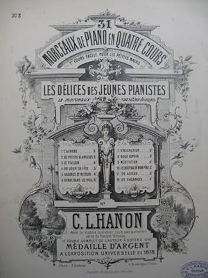 HANON C L Le Vallon Piano HANON C L Le Vallon Piano