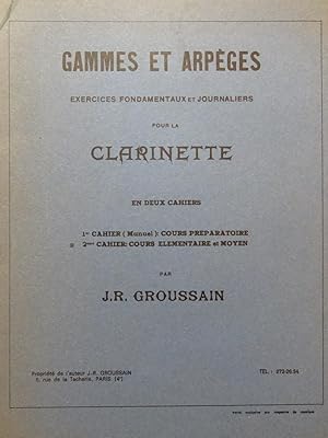 Gammes Et Arpeges Sheet Music Abebooks - 