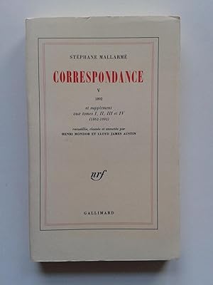 Correspondance V (1892)