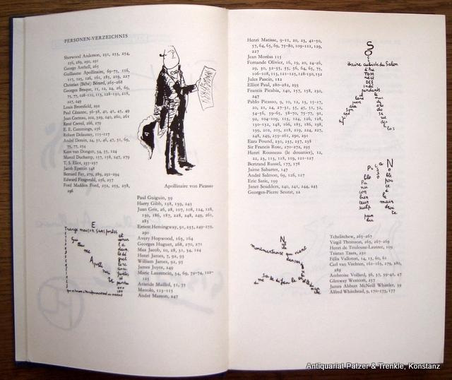 Autobiographie von Alice B. Toklas. Aus dem Amerikanischen von Elisabeth Schnack. Zürich, Arche, 1959. Mit Abbildungen. 2 Bl., 296 S., 1 Bl. Or.-Lwd.; etw. stockfleckig. - Stein, Gertrude.