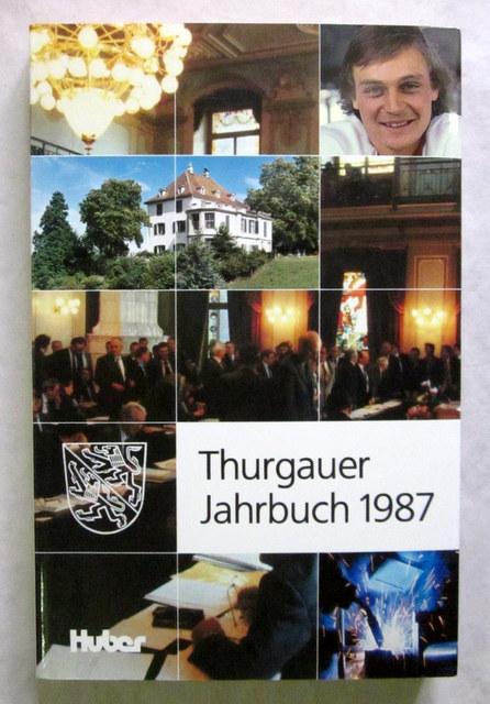 62. Jahrgang. Frauenfeld, Huber, (1986). Mit zahlreichen, teils farbigen Abbildungen. 205 S., 1 Bl. Or.-Kart. (ISBN 3719309673). - Thurgauer Jahrbuch 1987.