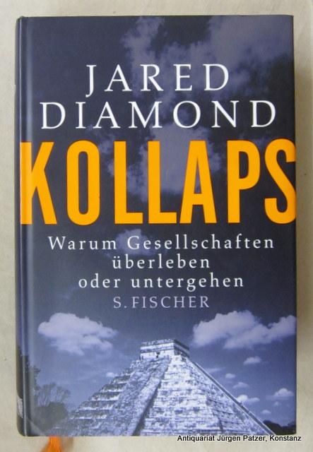 Kollaps. Warum Gesellschaften überleben oder untergehen. Aus dem Amerikanischen von Sebastian Vogel. 2. Auflage. Frankfurt, Fischer, 2005. Mit 42 Tafelabbildungen. 702 S., 1 Bl. Or.-Pp. mit Schutzumschlag. (ISBN 978310013947). - Durch Register erschlossen