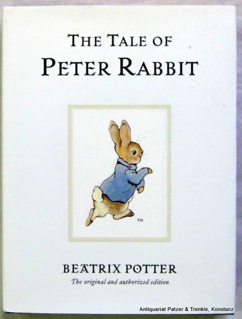 The Tale of Peter Rabbit. London, Warne, ca. 2002. Kl.-8vo. Durchgehend farbig illustriert. 69 S. Or.-Pp. mit Schutzumschlag. (ISBN 9780723247708). - Potter, Beatrix.