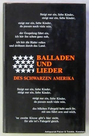Amerikanisch und deutsch. Hrsg. u. übertragen von Christiane Agricola. Leipzig, Kiepenheuer, 1984...