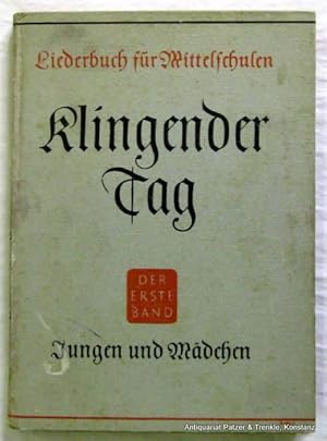 Musikbuch für Mittelschulen. Hrsg. von Ferdinand Lorenz u. Adolf Strube. Bd. 1: Für die Klassen 1...