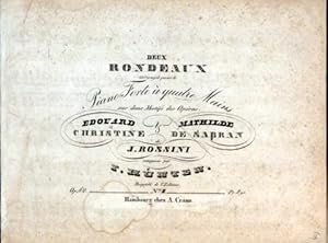 [Op. 42, Nr. 2] Deux rondeaux arrangés poure le piano-forte à quatre mains sur deux motifs des op...