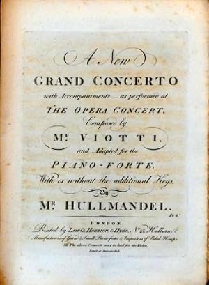 [G. 92] A new grand concerto with accompaniments_as performed at The Opera Concert, composed by M...