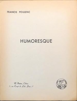 Humoresque [pour piano]