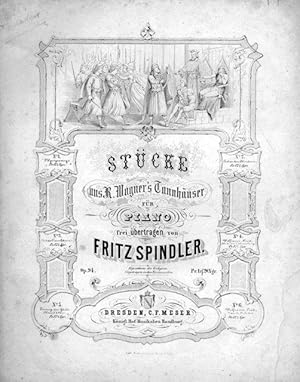 Stücke aus R. Wagner's Tannhäuser für Piano frei übertragen. Op. 94. No. 2. Lied an den Abendstern