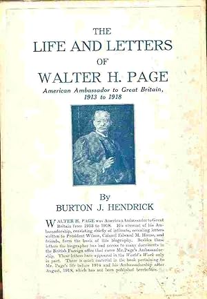 The Life and Letters of Walter H. Page