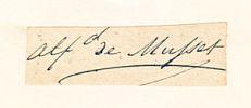 Signature cut from a letter.