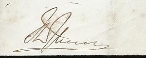 Empty envelope addressed in Queen Victoria's own handwriting to the Duchess of Sutherland.