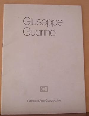 GIUSEPPE GUARINO Milano Galleria d'Arte Cocorocchia 18 ottobre - 12 novembre 1975