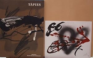 TAPIES Peintures encres et vernis. 1982 - 1983 - Abbaye de Sénanque 84 Gordes 9 juillet - 29 aoùt...