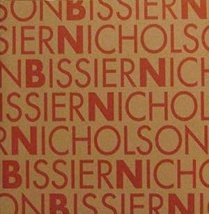 BISSIER - NICHOLSON VERSO L'ASSOLUTO - Catalogo della Mostra Milano Galleria Blu 28 settembre - 1...