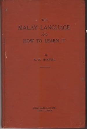 The Malay Language and How to Learn It