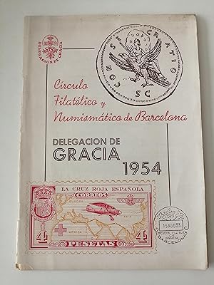 Círculo Filatélico y Numismático de Barcelona, Delegación de Gracia : 1954