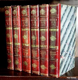 Fine French Bindings 30 volume set: Oeuvres Completes des Rollin