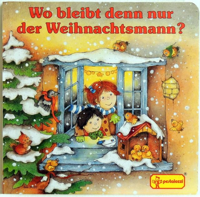 Wo bleibt denn nur der Weihnachtsmann? - Pappbilderbuch