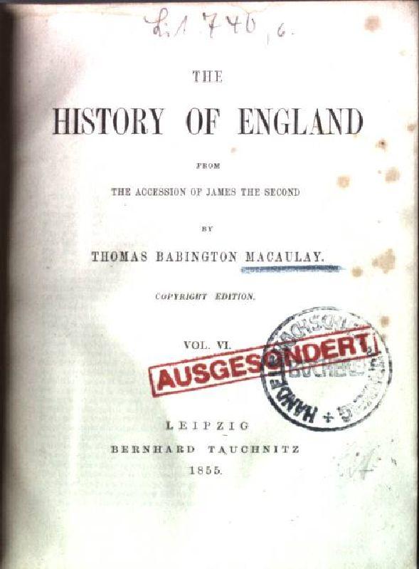 The History of England (Vol. 1-5)