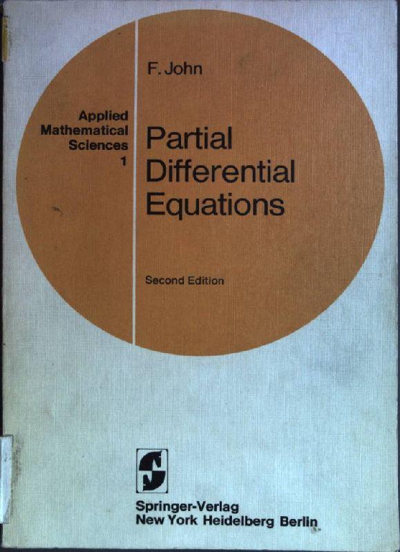 Partial differential equations. Applied Mathematical Sciences, 1 - John, Fritz