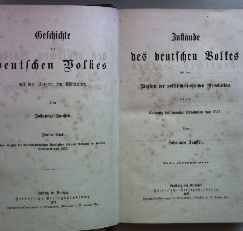 Zustände des deutschen Volkes seit dem Beginn der politisch-kirchlichen Revolution bis zum Ausgang der socialen Revolution 1525 - Band II (Geschichte des deutschen Volkes seit dem Ausgang des Mittelalters)