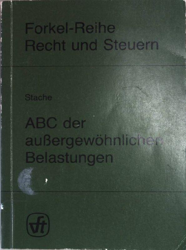 ABC der außergewöhnlichen Belastungen